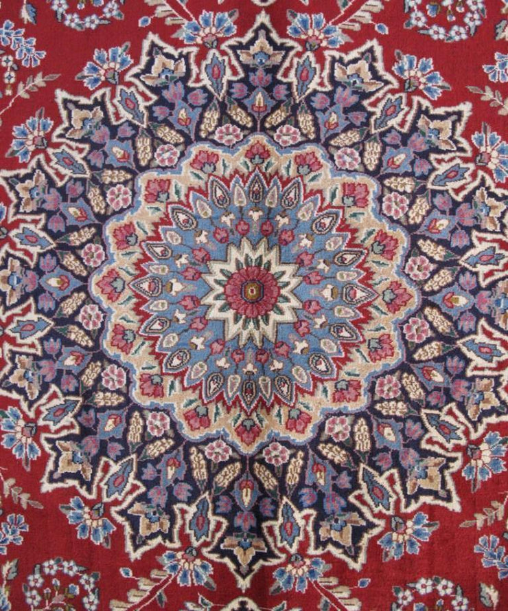 10x13 Authentic Hand-knotted Persian Signed Kerman Rug - Iran - bestrugplace