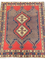 5x7 Authentic Hand-knotted Persian Sirjan Rug - Iran - bestrugplace