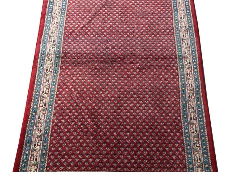 4x7 Authentic Hand-knotted Persian Hamadan Rug - Iran - bestrugplace