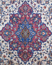 10x13 Authentic Hand-knotted Persian Signed Kashmar Rug - Iran - bestrugplace