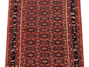 3x18 Authentic Hand-knotted Persian Hamadan Rug - Iran - bestrugplace