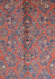 8x12 Authentic Hand-knotted Persian Sarouk Rug - Iran - bestrugplace