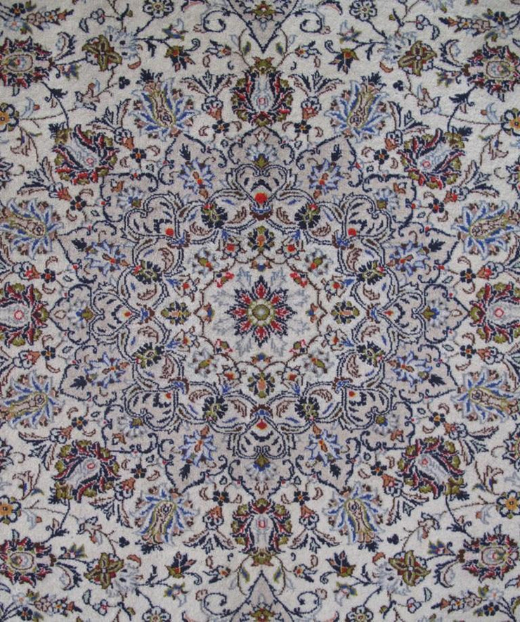 10x14 Authentic Hand-knotted Persian Signed Kashan Rug - Iran - bestrugplace