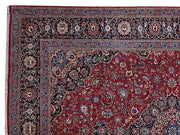 10x13 Authentic Hand Knotted Persian Kashmar Rug - Iran - bestrugplace