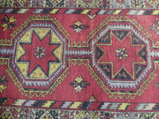 5' x 13' Greenish Beige Semi Antique Russian Kazak Rug