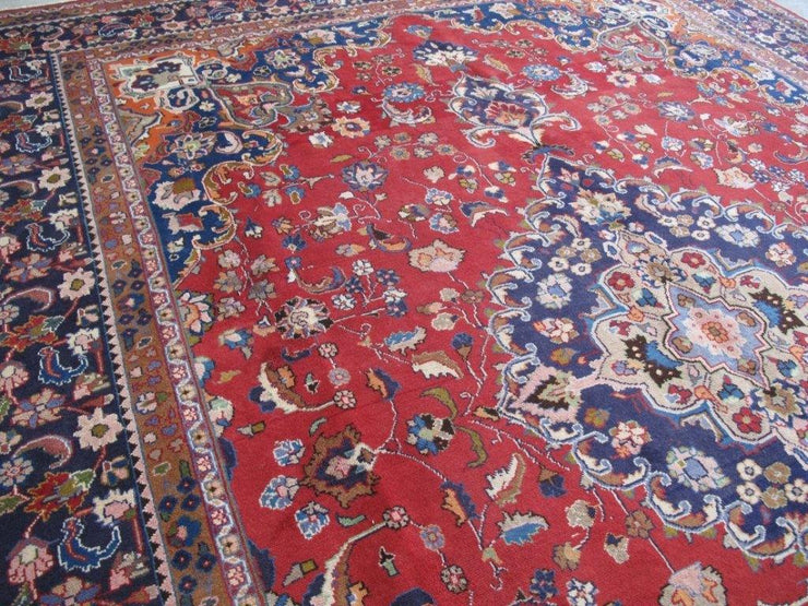 Luxurious 10x13 Authentic Hand-knotted Persian Sabzevar Rug - Iran - bestrugplace