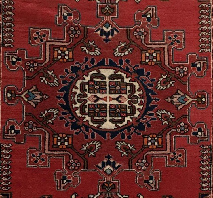 4x6 Authentic Hand-knotted Persian Hamadan Rug - Iran - bestrugplace