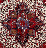 8x11 Authentic Hand Knotted Persian Heriz Rug - Iran - bestrugplace