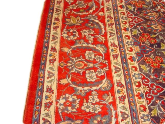 9' x 14' Multi Color Semi Antique Persian Mahal Rug