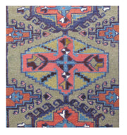 2' x 4' Khaki Brown Persian Vis Rug