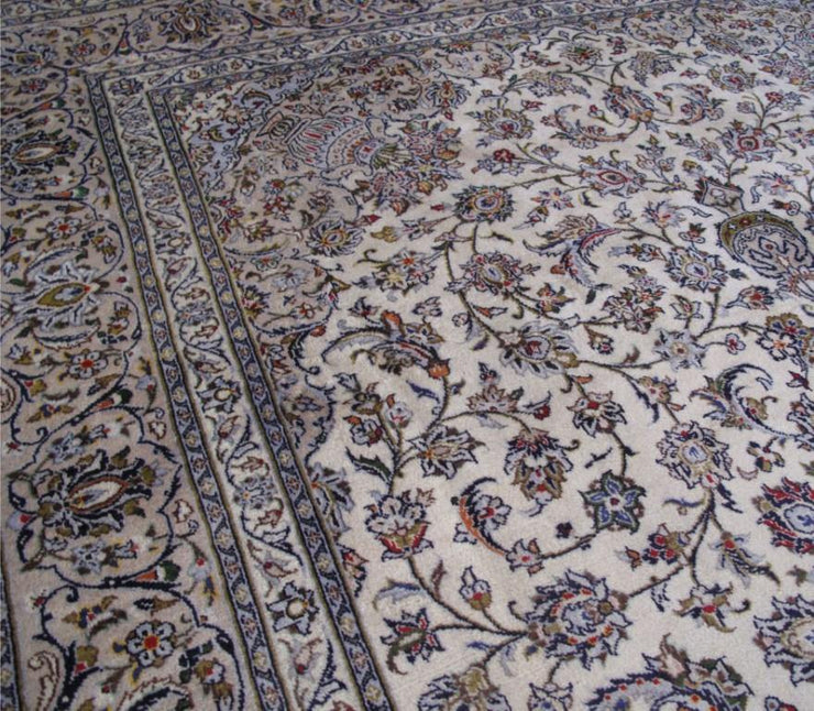 8x12 Authentic Hand-knotted Persian Kashan Rug - Iran - bestrugplace