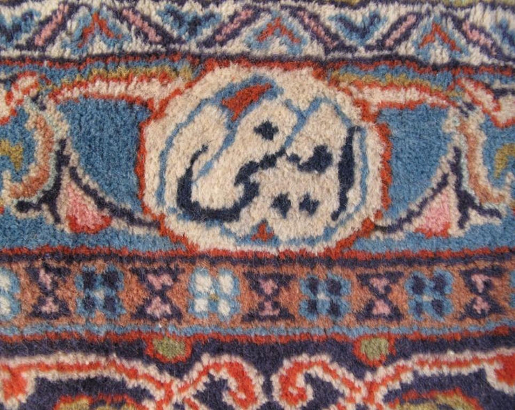 10x13 Authentic Hand-knotted Persian Signed Sarouk Rug - Iran - bestrugplace