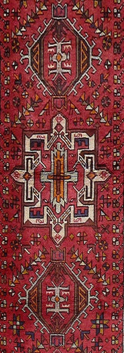 4' x 14' Red Persian Azerbaijan Rug