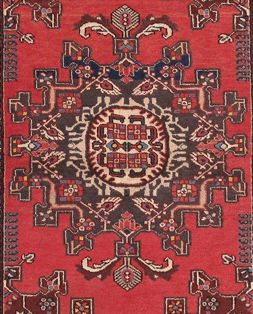 Luxurious 5x8 Authentic Hand-knotted Persian Hamadan Rug - Iran - bestrugplace