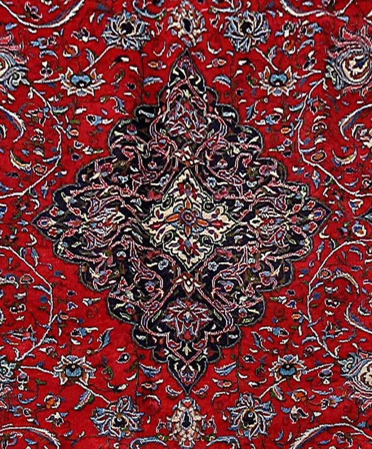 10x13 Authentic Hand Knotted Persian Sarouk Rug - Iran - bestrugplace