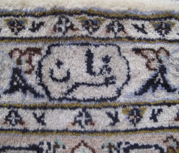 8x12 Authentic Hand-knotted Persian Signed Kashan Rug - Iran - bestrugplace