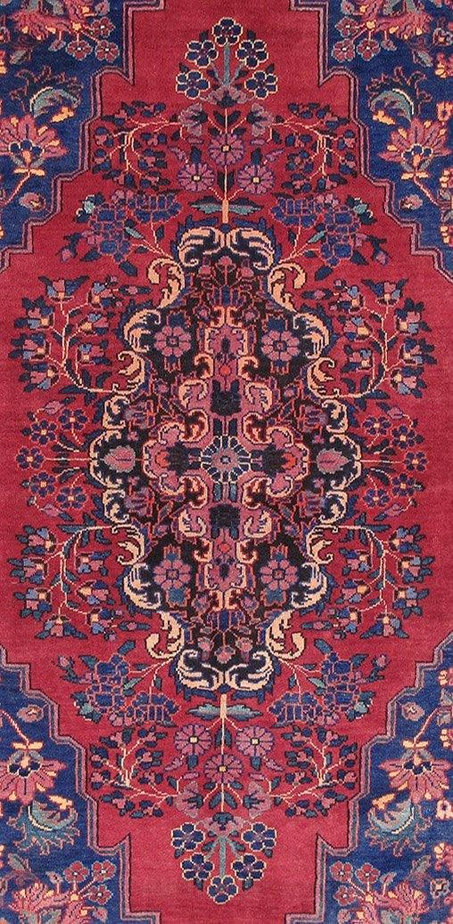 Luxurious 4x7 Authentic Hand-knotted Persian Hamadan Rug - Iran - bestrugplace