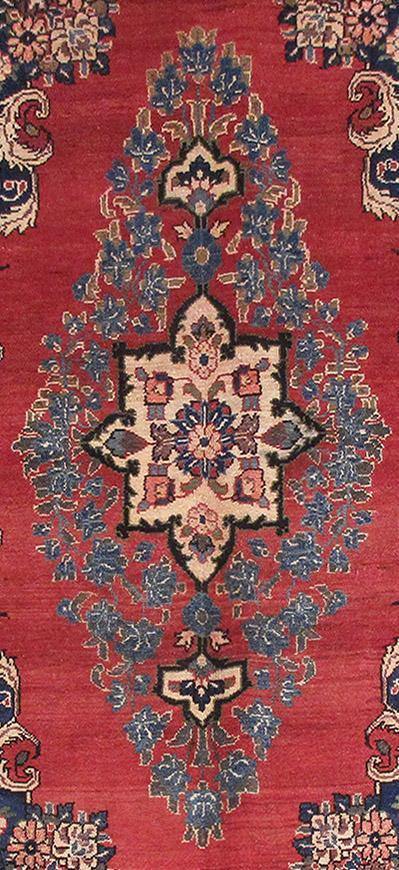 Luxurious 5x9 Authentic Hand-knotted Persian Zanjan Rug - Iran - bestrugplace