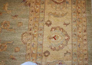 18x18 Chobi Peshawar Rug-Pakistan - bestrugplace