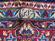 10x13 Authentic Hand-knotted Persian Signed Moud Rug - Iran - bestrugplace