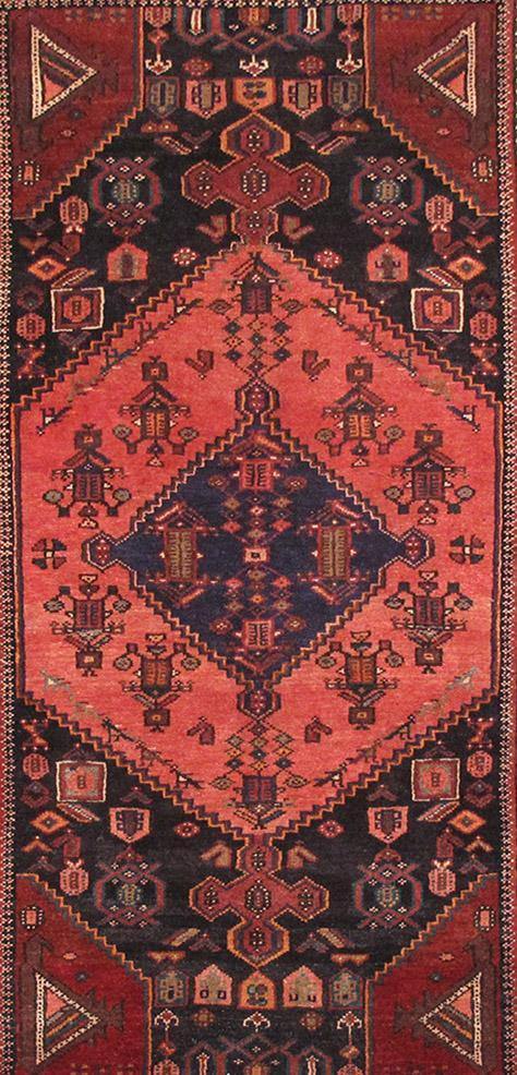 Luxurious 4x7 Authentic Hand-knotted Persian Hamadan Rug - Iran - bestrugplace