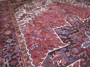 10x14 Authentic Hand-knotted Persian Heriz Rug - Iran - bestrugplace