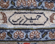 8x12 Authentic Hand-knotted Persian Signed Kashan Rug - Iran - bestrugplace