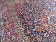 10x14 Authentic Hand-knotted Persian Kashan Rug - Iran - bestrugplace