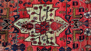 4x8 Authentic Hand Knotted Persian Hamadan Rug - Iran - bestrugplace