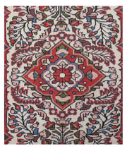 3' x 4' Ivory Persian Hamadan Rug