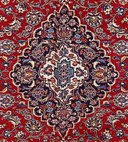 10x13 Authentic Hand Knotted Persian Kashan Rug - Iran - bestrugplace