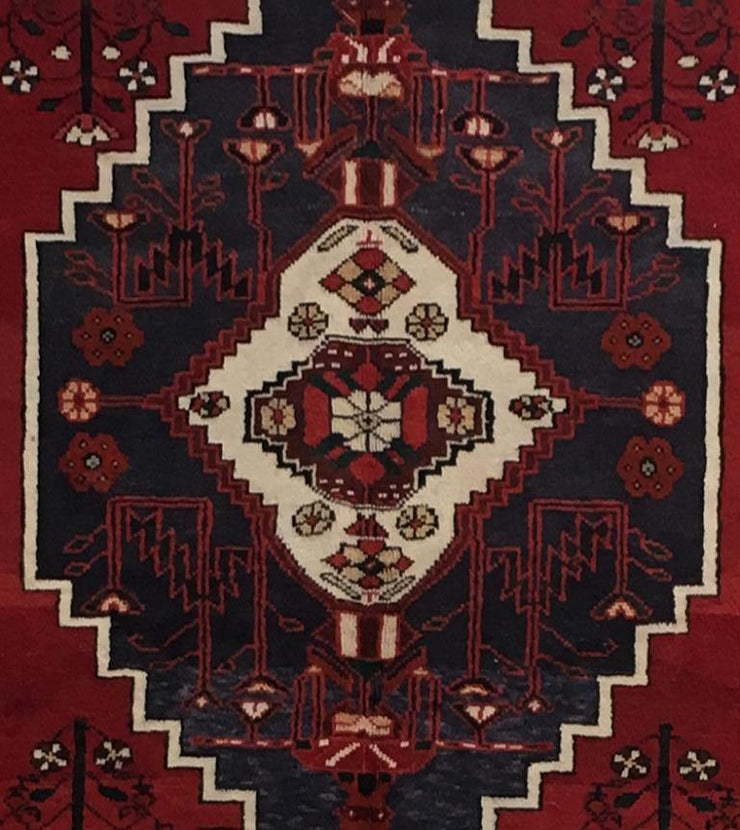 5x13 Authentic Hand-knotted Persian Hamadan Rug - Iran - bestrugplace