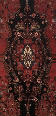 4x10 Authentic Hand-knotted Persian Hamadan Rug - Iran - bestrugplace