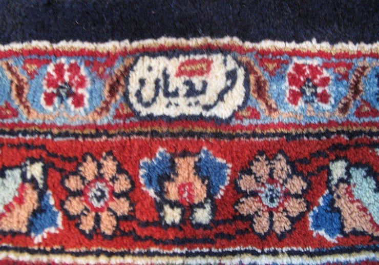 10x13 Authentic Hand-knotted Persian Signed Kashmar Rug - Iran - bestrugplace