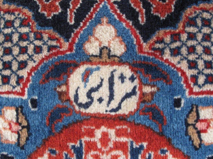 10x13 Authentic Hand-knotted Persian Signed Kashmar Rug - Iran - bestrugplace