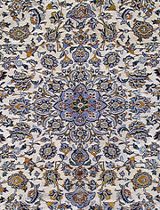 9x12 Authentic Hand Knotted Persian Kashan Rug - Iran - bestrugplace