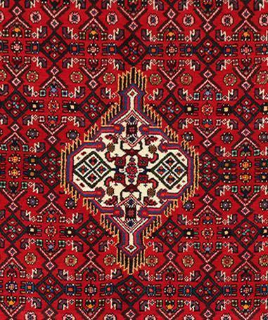 Luxurious 4x7 Authentic Hand-knotted Persian Hamadan Rug - Iran - bestrugplace