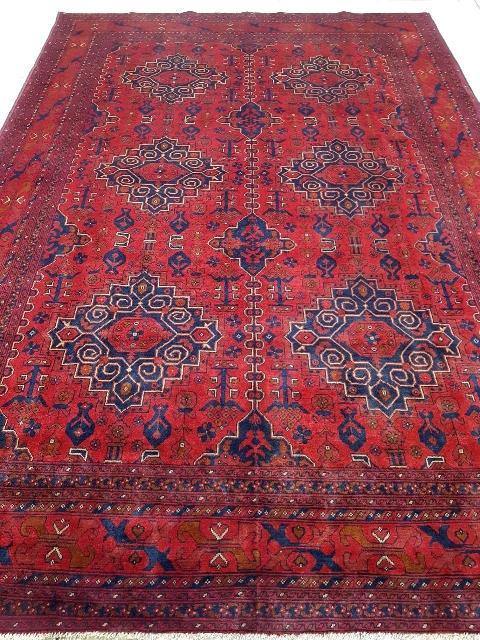 Stunning 11x8 Authentic Hand-knotted Khal Momadi Rug - Pakistan - bestrugplace