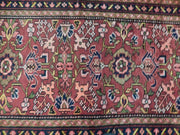 3x10 Authentic Hand Knotted Persian Hamadan Runner - Iran - bestrugplace