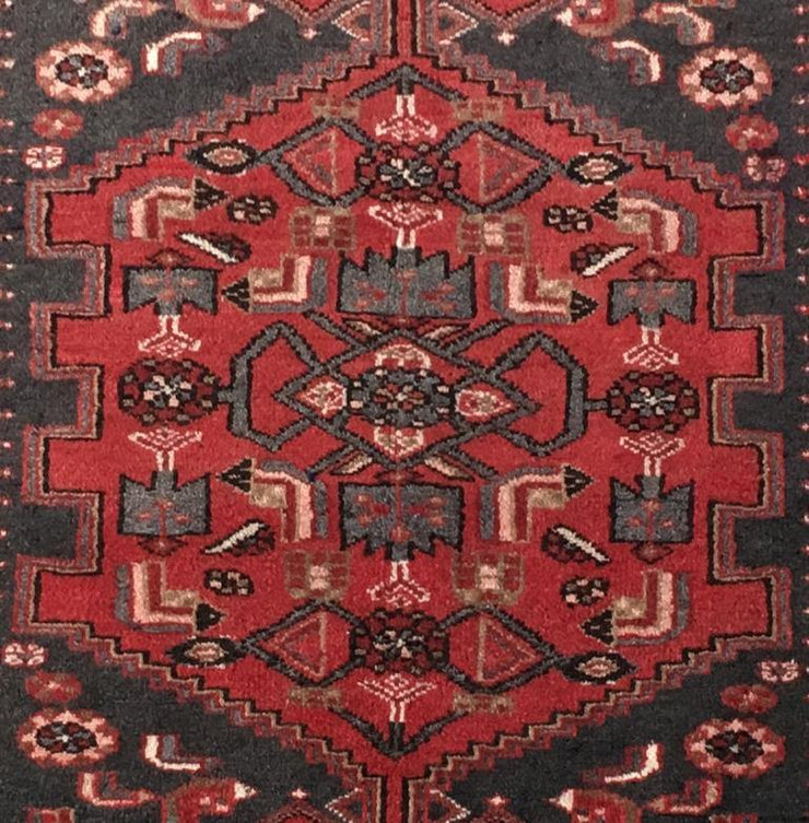 4x5 Authentic Hand-knotted Persian Zanjan Rug - Iran - bestrugplace