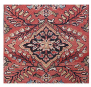 6' x 4' Orange Persian Hamadan Rug