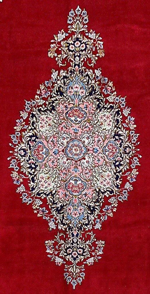 10x13 Authentic Hand Knotted Persian Kerman Rug - Iran - bestrugplace