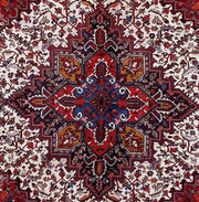 8x11 Authentic Hand Knotted Persian Heriz Rug - Iran - bestrugplace