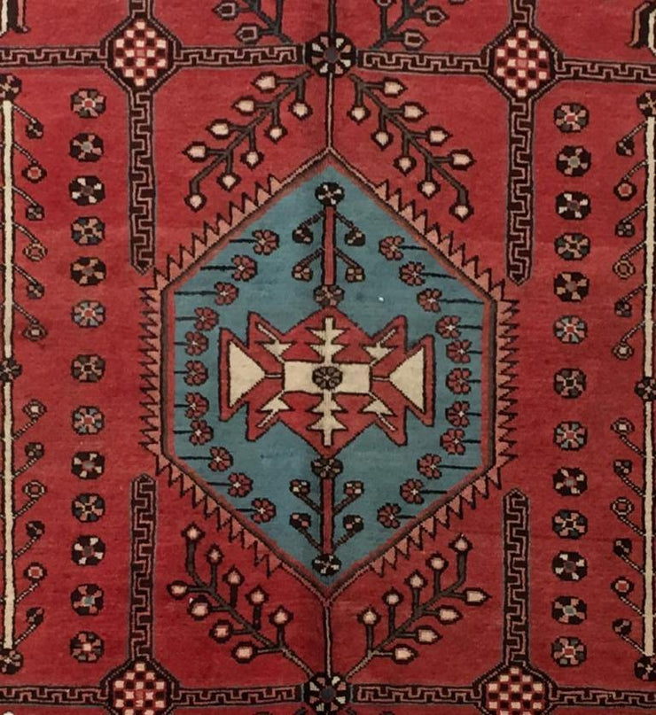 5x9 Authentic Hand-knotted Persian Hamadan Rug - Iran - bestrugplace