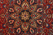 10' x 13' Red Semi Antique Persian Shheik Safi Rug