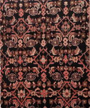 4x11 Authentic Hand-knotted Persian Hamadan Rug - Iran - bestrugplace