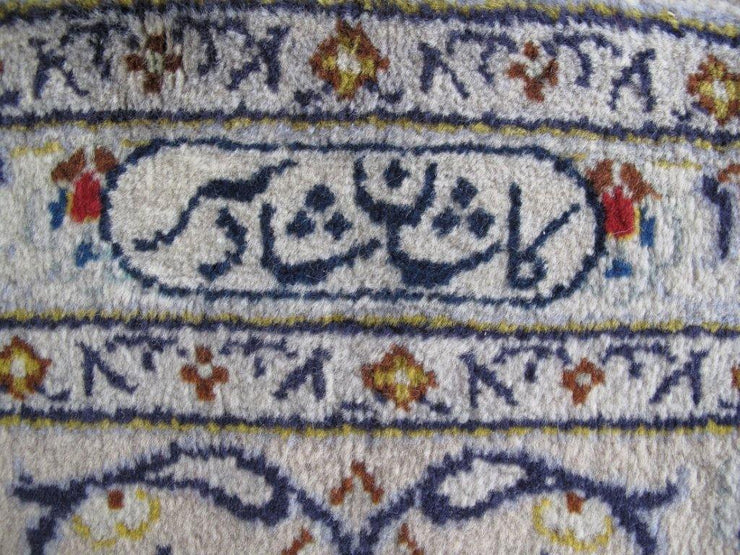 10x13 Authentic Hand-knotted Persian Signed Kashan Rug - Iran - bestrugplace