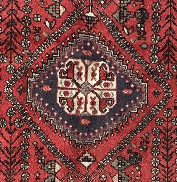 5x7 Authentic Hand-knotted Persian Abadeh Rug - Iran - bestrugplace