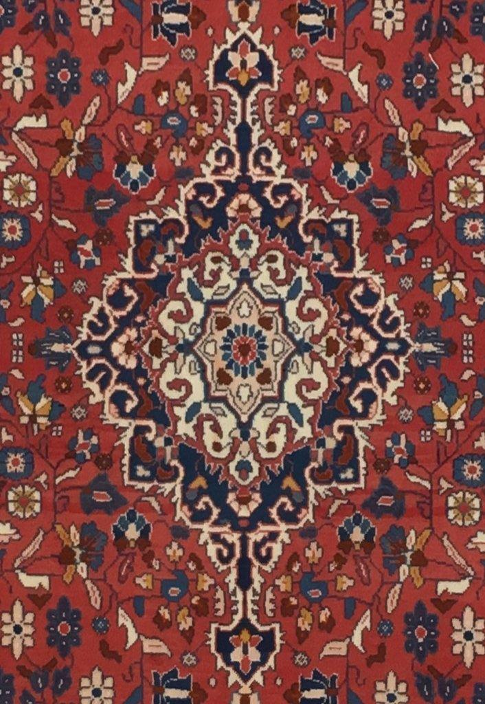 5x8 Authentic Hand-knotted Persian Jozan Rug - Iran - bestrugplace