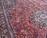 8x11 Authentic Hand-knotted Persian Mashad Rug - Iran - bestrugplace